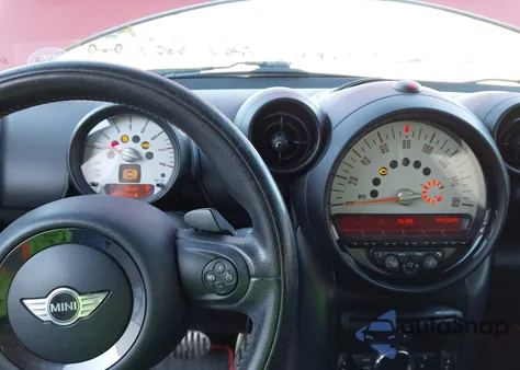 2014 Mini Countryman Cooper S из США, поврежденный, VIN WMWZC3C56EWP25627